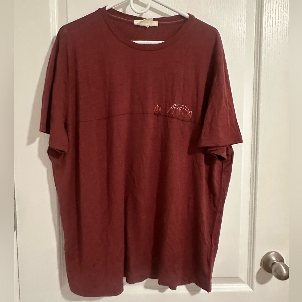 ICEBREAKER RED TEE - 2XL
